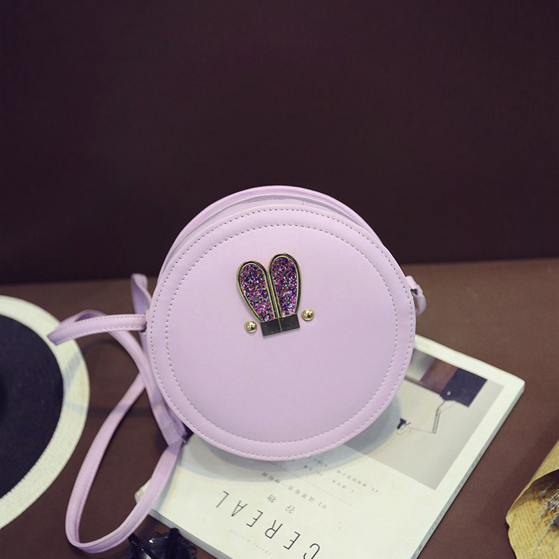 Fashion Online Wholesale Lovely Ear Small Round HandBag Chain Shopping Bag