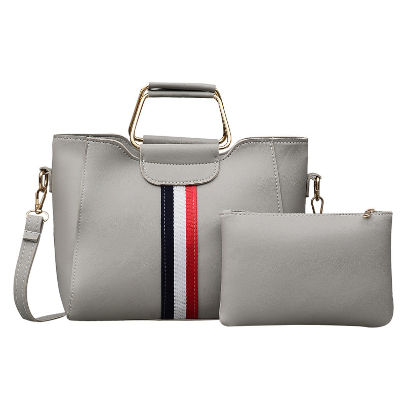 Wholesale Two-piece PU Hand Bag All-in-one Multi-functional Single Shoulder Slant Bag Set