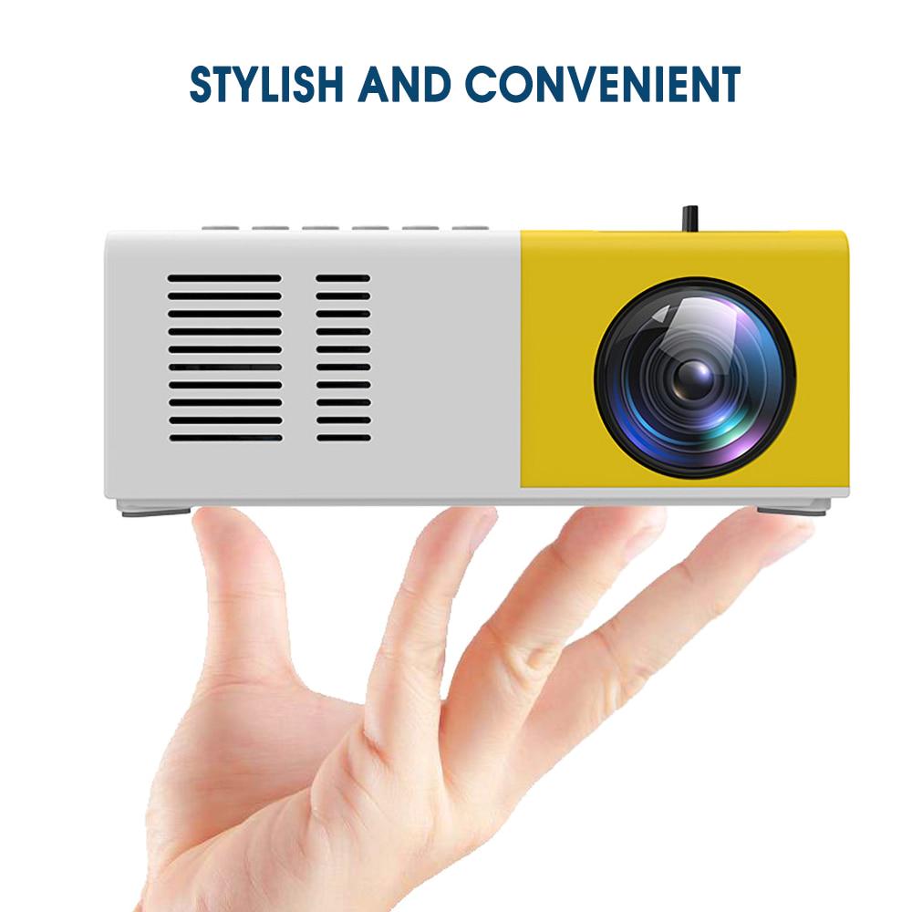 Fashion Online J9 LED 1080P HD Ultra Projectors Support Cell Phone Multimedia Home Theater
