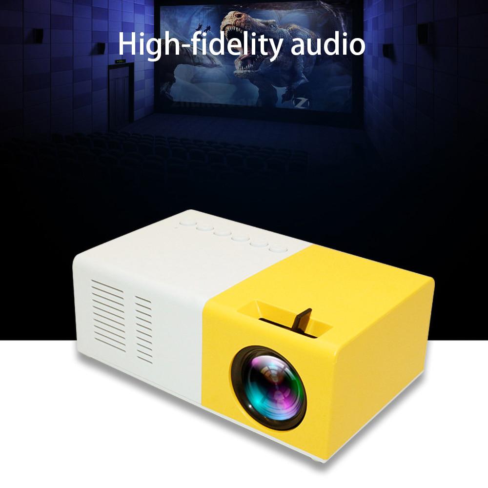 Fashion Online J9 LED 1080P HD Ultra Projectors Support Cell Phone Multimedia Home Theater