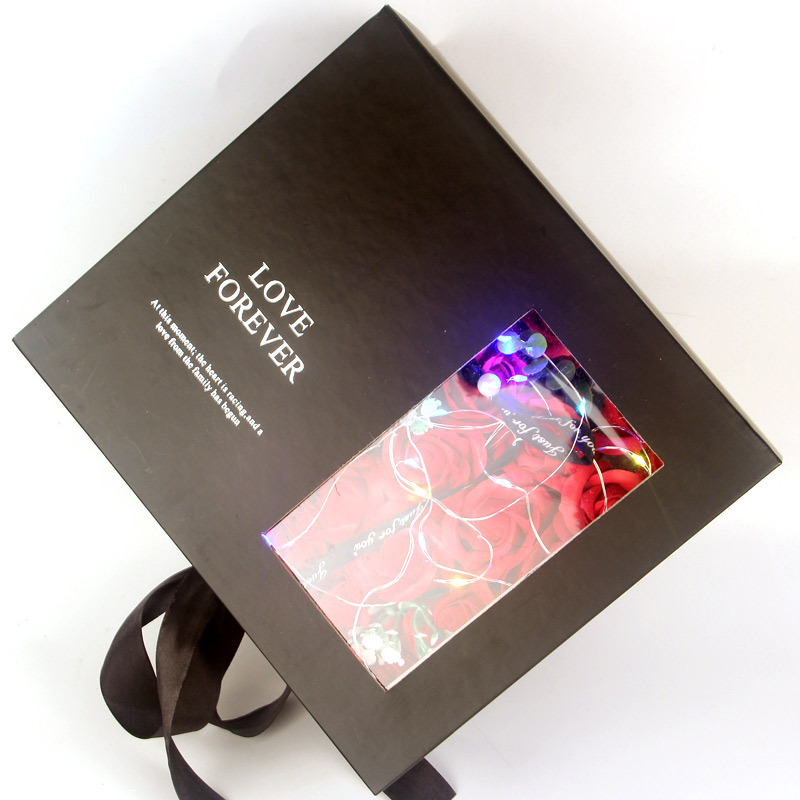 Fashion Online Rose Soap Rabbit Birthday Valentine's Girlfriend Gift Artificial Flowers' Presnets