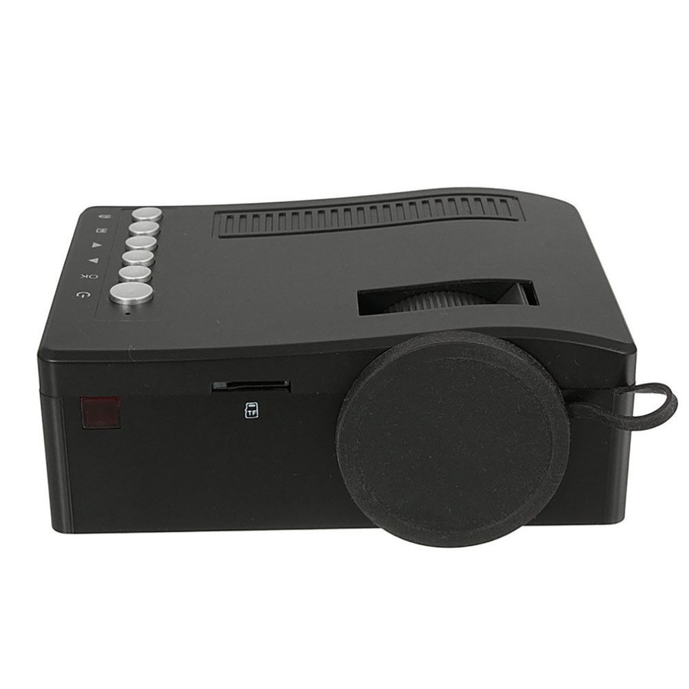 Portable LED LCD Projector Display Home Theater Cinema HD 1080p Proyector HDMI USB AV VGA SD Media