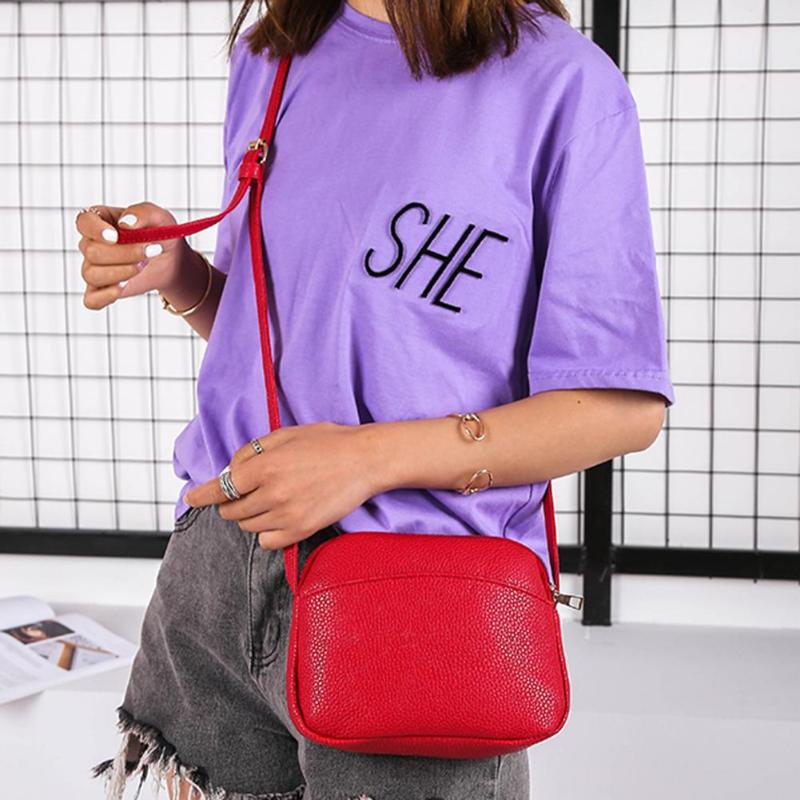 PU Handbags Shell Shoulder Crossbody Bag Solid Small Bags for Women 2020 Sac a Main LadiesBag