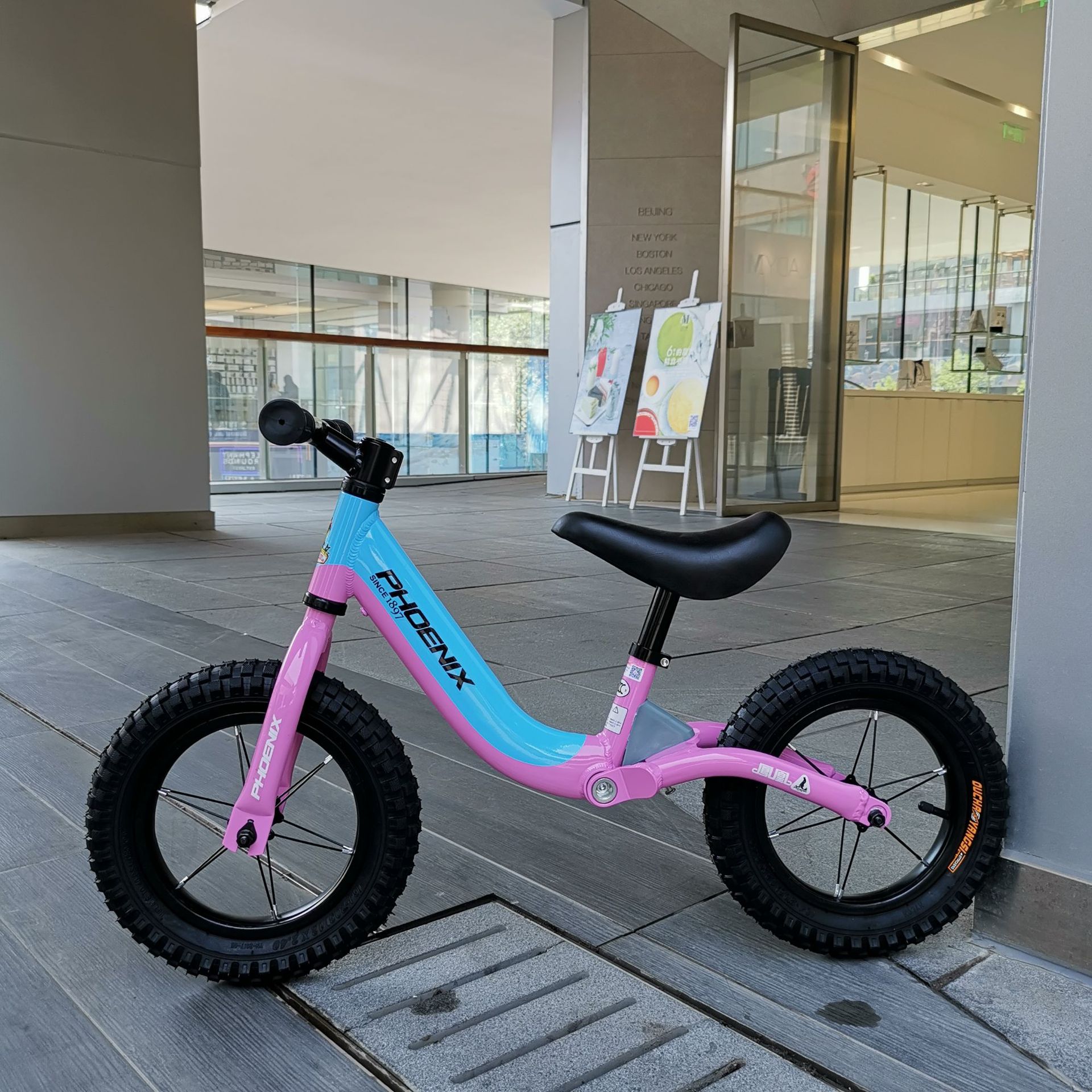 Children&apos;s balance car two wheels&apos;slide car bicycle shock absorption no pedal bab 3-6 years old