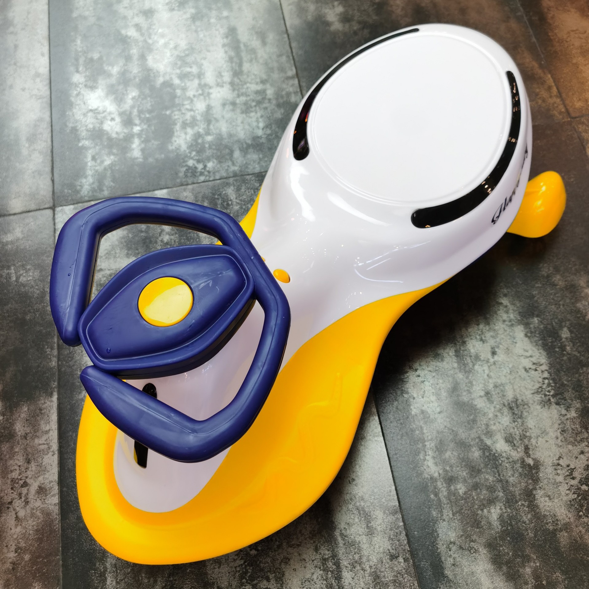 Children's twist car 1-3-6 years old boys and girls' swing car sliding toy with light music