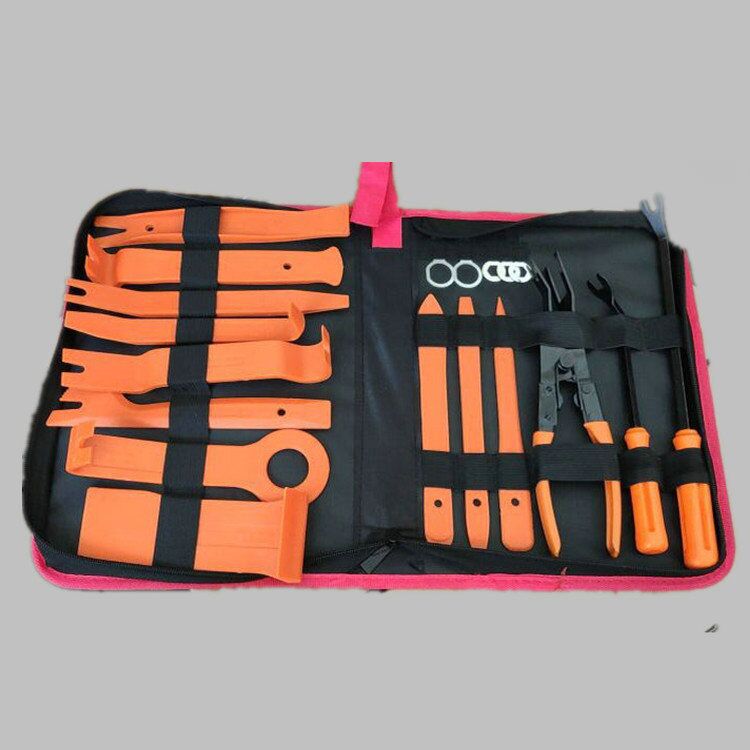 41Pcs Car audio tool set interior removal refitting tool 19 light on pliers driver set