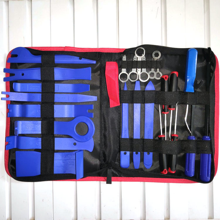 41Pcs Car audio tool set interior removal refitting tool 19 light on pliers driver set