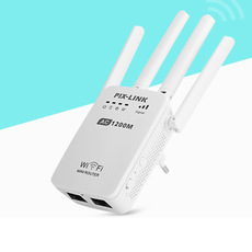 Dual repeater home commercial enhanced WiFi signal amplifier 1200m wireless wall router