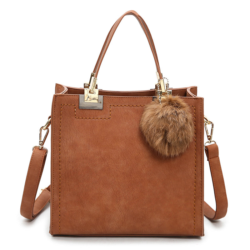 2020 New Retro Women's Handbag Maroon CrossBag Small Square Bag