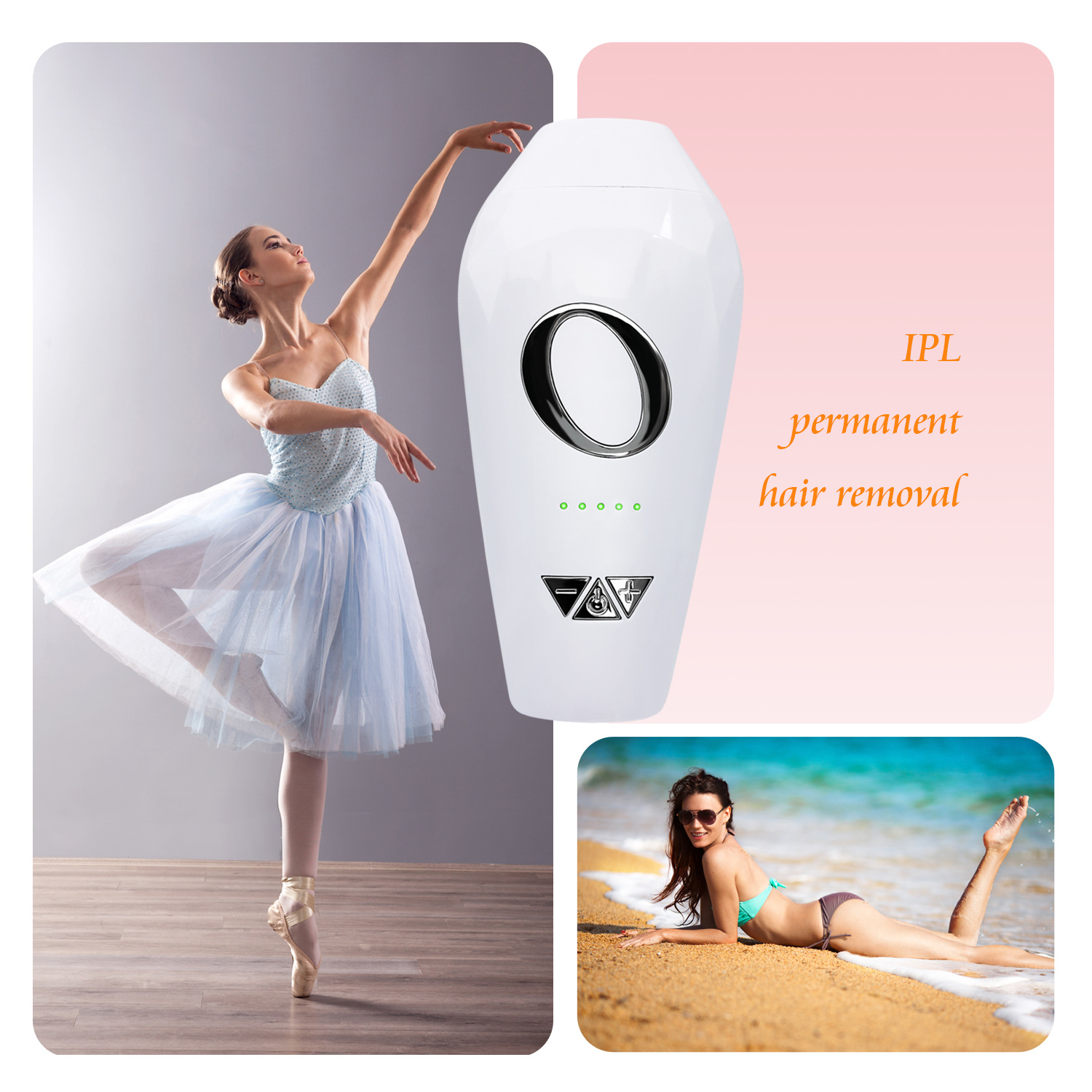 IPL photon freezing point rejuvenation beauty instrument household private leg hair removal