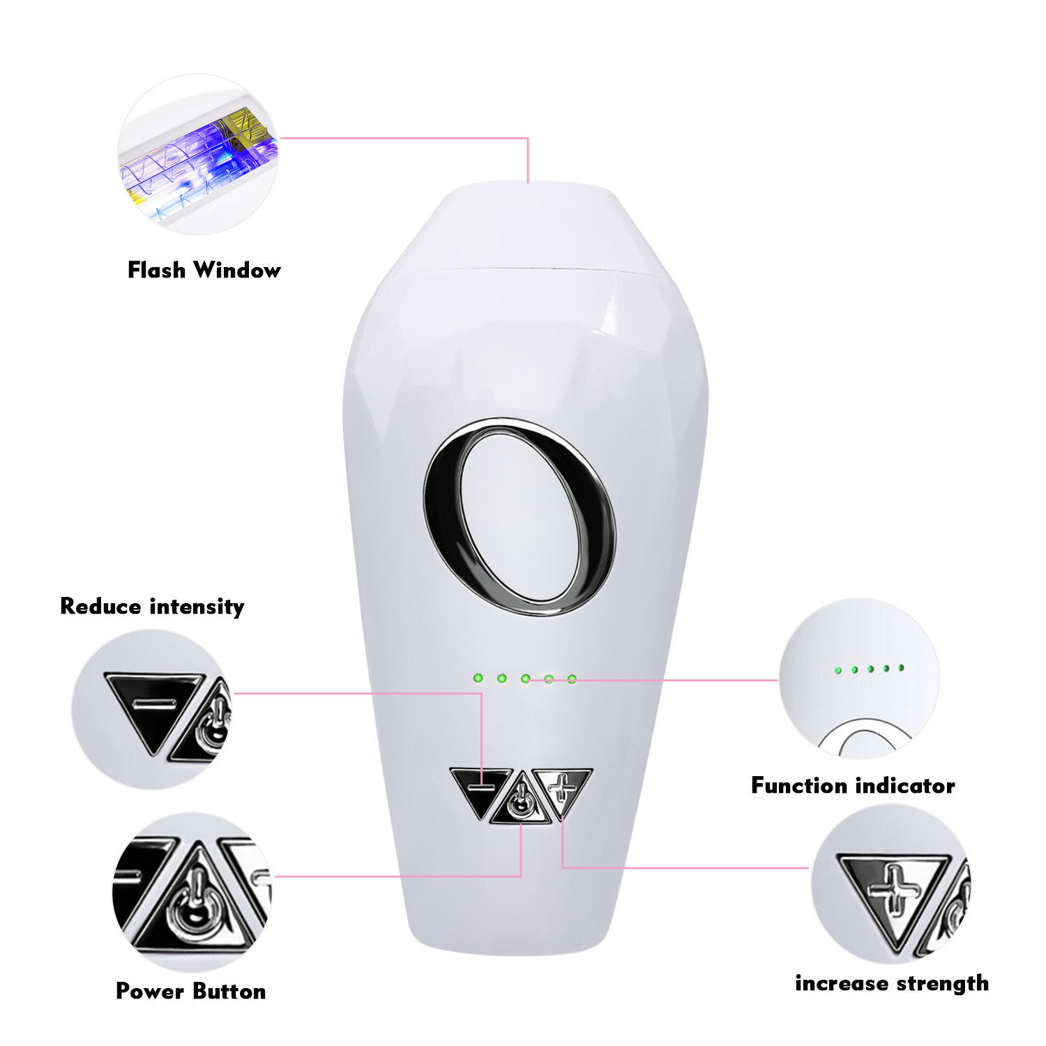 IPL photon freezing point rejuvenation beauty instrument household private leg hair removal