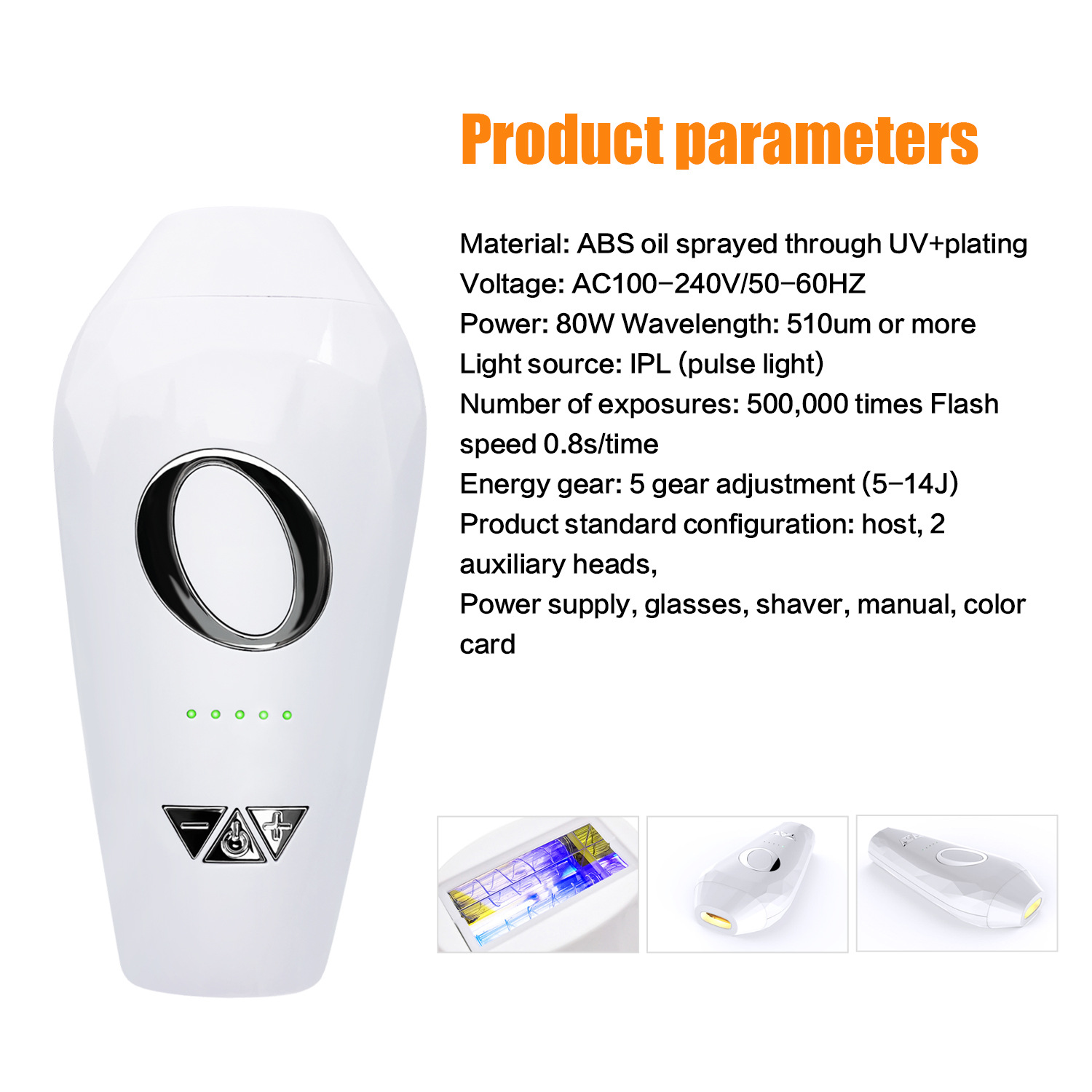 IPL photon freezing point rejuvenation beauty instrument household private leg hair removal
