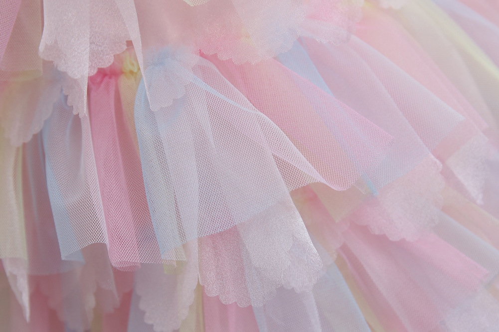 New baby fluffy dress good gift for 0-4 year girls