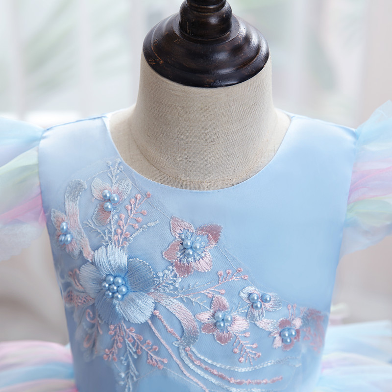 New baby fluffy dress good gift for 0-4 year girls