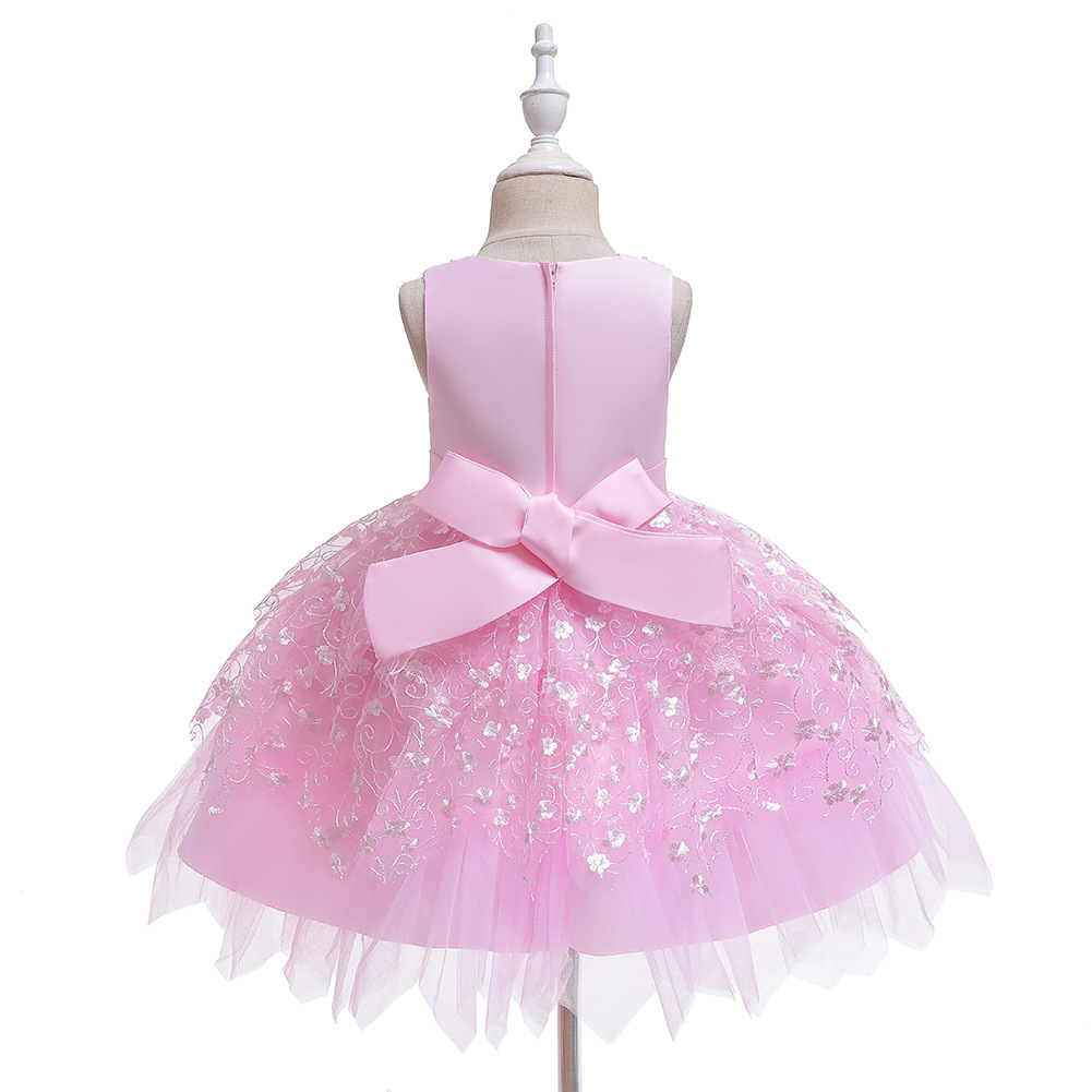 New children&apos;s dress baby dress children&apos;s princess dress one year old girl&apos;s poncho dress