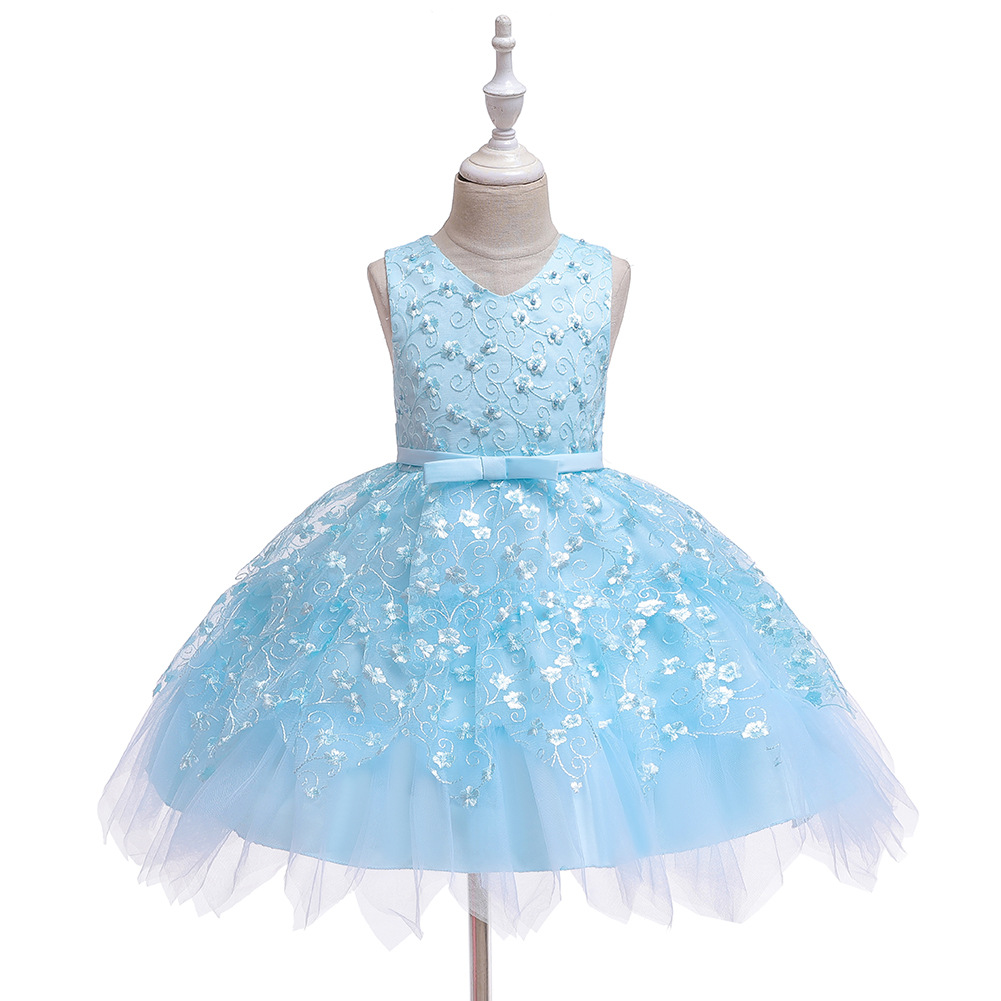 New children&apos;s dress baby dress children&apos;s princess dress one year old girl&apos;s poncho dress
