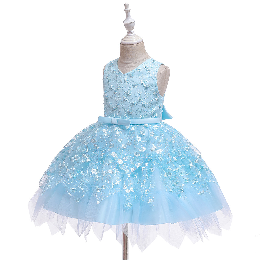 New children&apos;s dress baby dress children&apos;s princess dress one year old girl&apos;s poncho dress