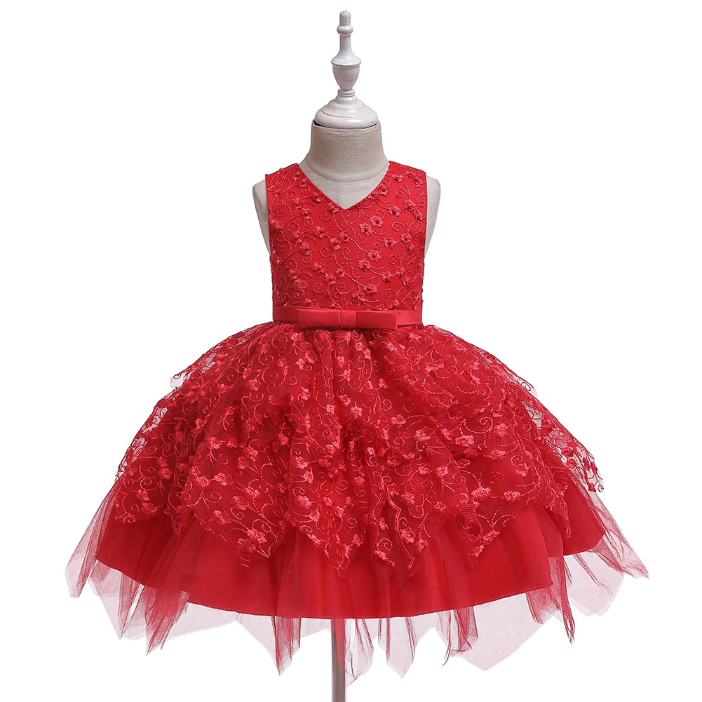 New children&apos;s dress baby dress children&apos;s princess dress one year old girl&apos;s poncho dress