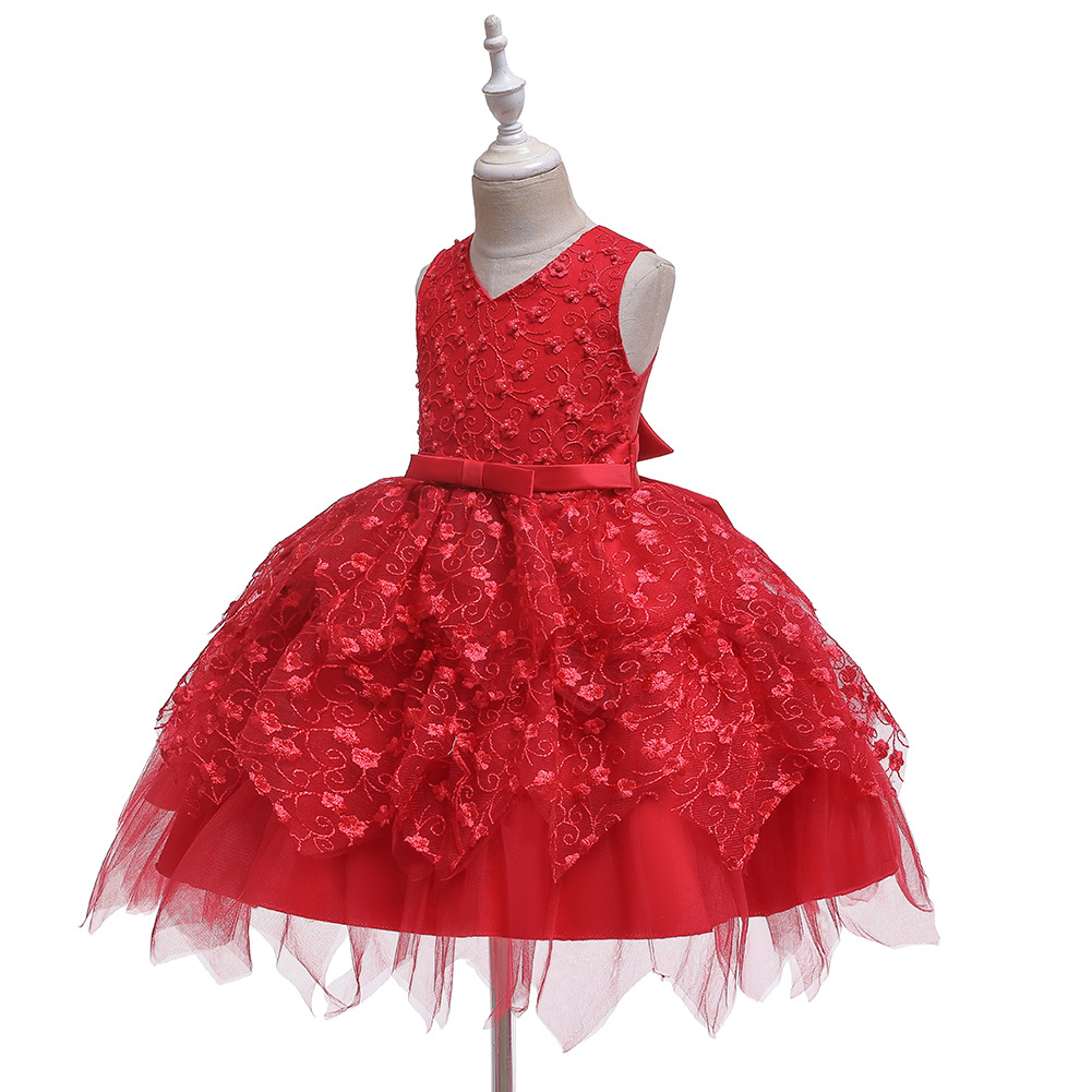 New children&apos;s dress baby dress children&apos;s princess dress one year old girl&apos;s poncho dress