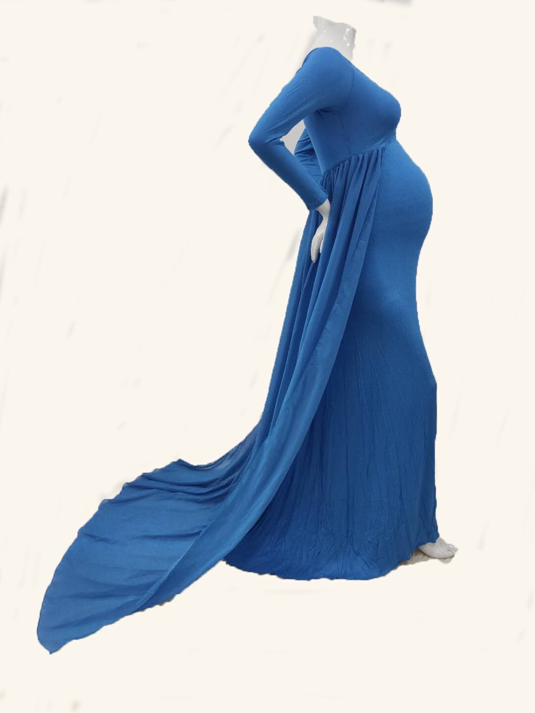 2021 Women's photography photo dress with floor sweeping long skirt for pregnant women