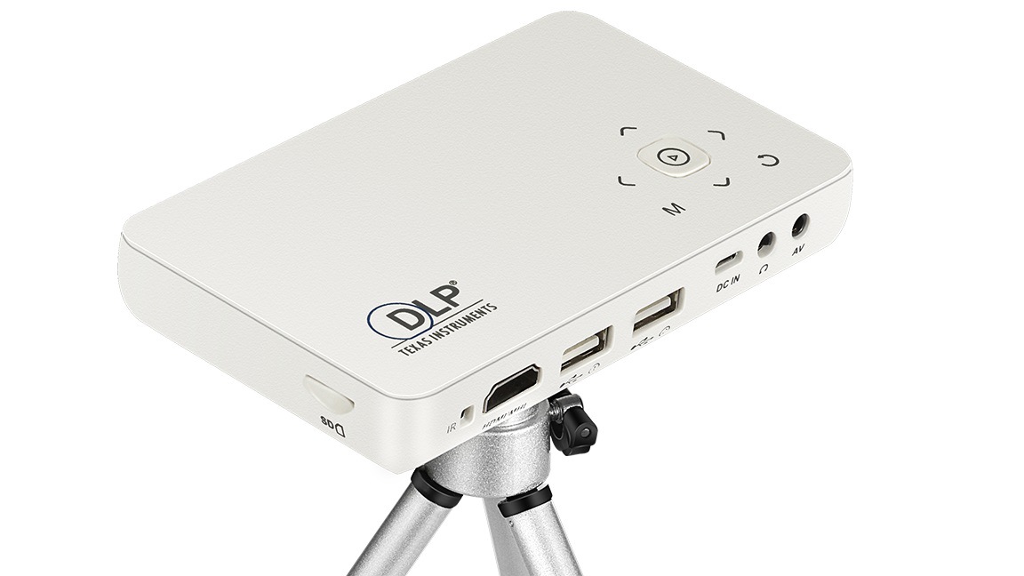 Gp1sup micro projector Android 4.4os MSTAR V56 + AMLOGIC S805 dual chip