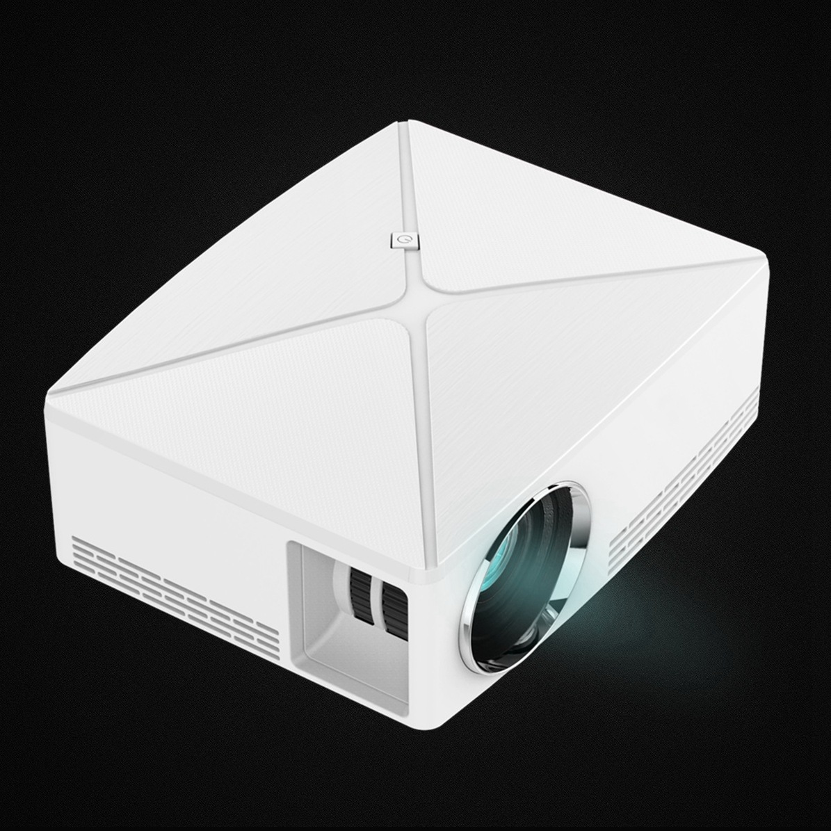 New projector c80up-720p portable HD projector WiFi / Bluetooth wireless same screen