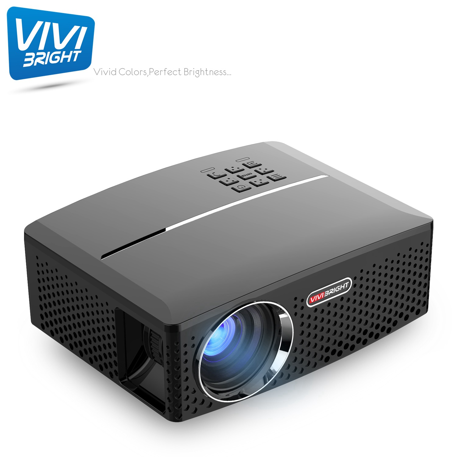 Gp80up power Android 6.0os portable LED projector dual chip MSTAR + AMLOGIC