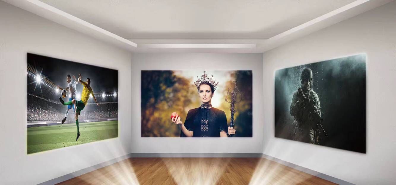 New f10up smart home Android 2 + 16g WiFi portable micro projector