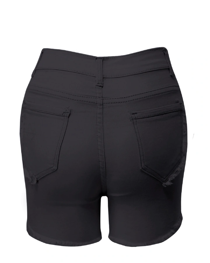 2021 Hot pants solid slim Pocket Shorts fashion lace jeans