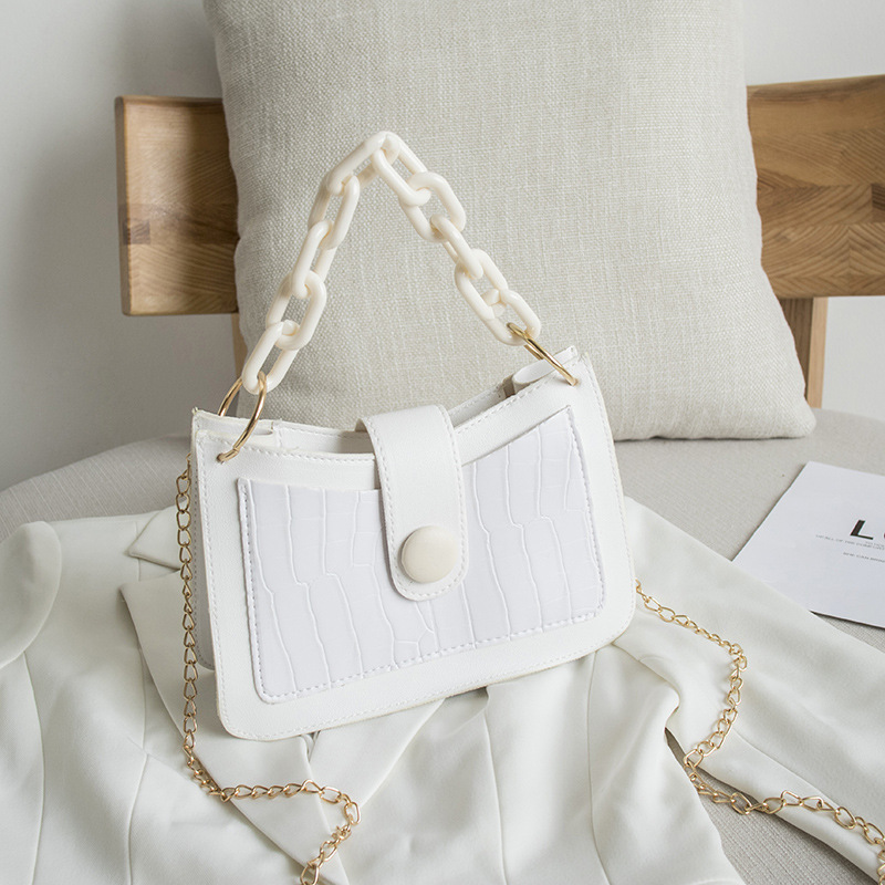 Mini fresh underarm bag 2021 crocodile single shoulder cross carry Pocket Wallet