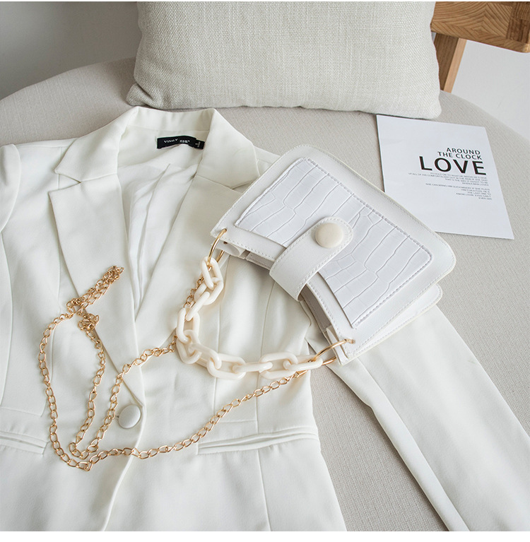 Mini fresh underarm bag 2021 crocodile single shoulder cross carry Pocket Wallet