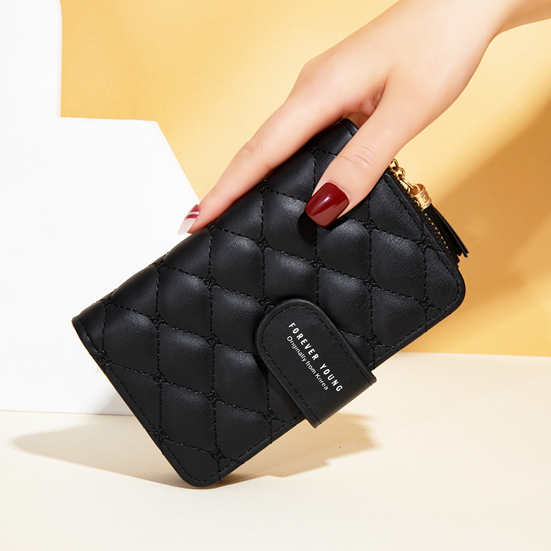 Long multi card women's wallet versatile retro atmosphere handbag