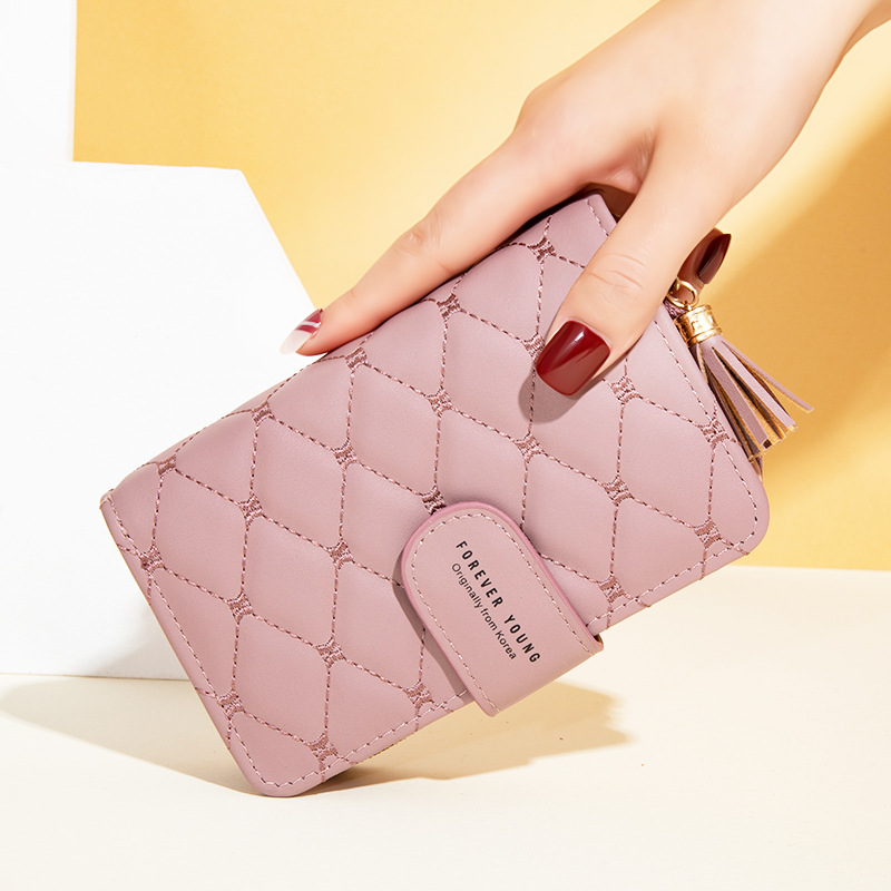 Long multi card women's wallet versatile retro atmosphere handbag