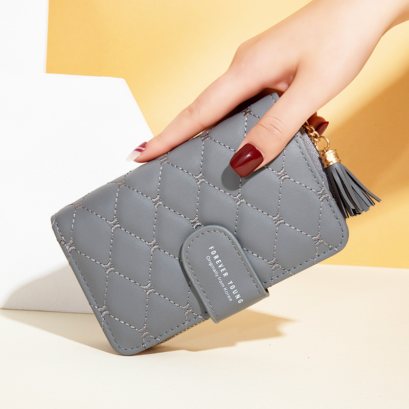 Long multi card women's wallet versatile retro atmosphere handbag