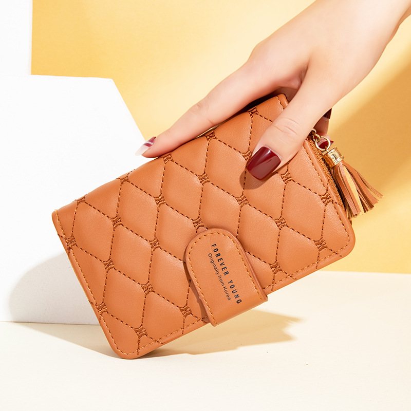 Long multi card women's wallet versatile retro atmosphere handbag