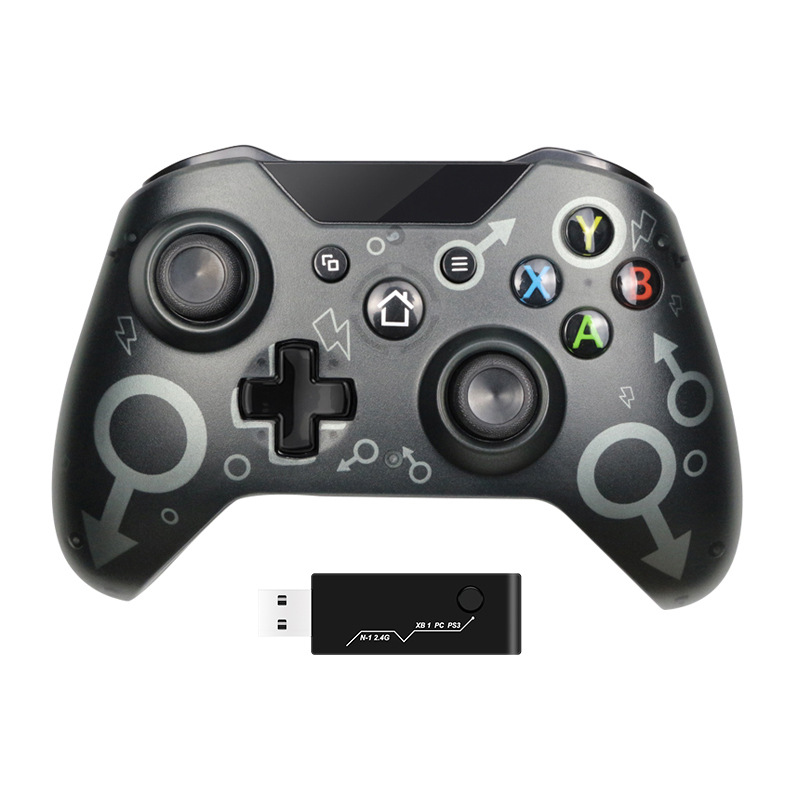 Xboxone 2.4G wireless handle N1 handle with color box game controller game console