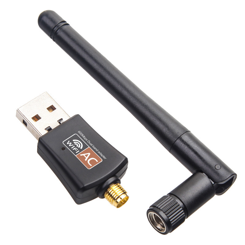Dual band USB wireless network card ac600m antenna WiFi receiver rtl8811 mini network card receiver