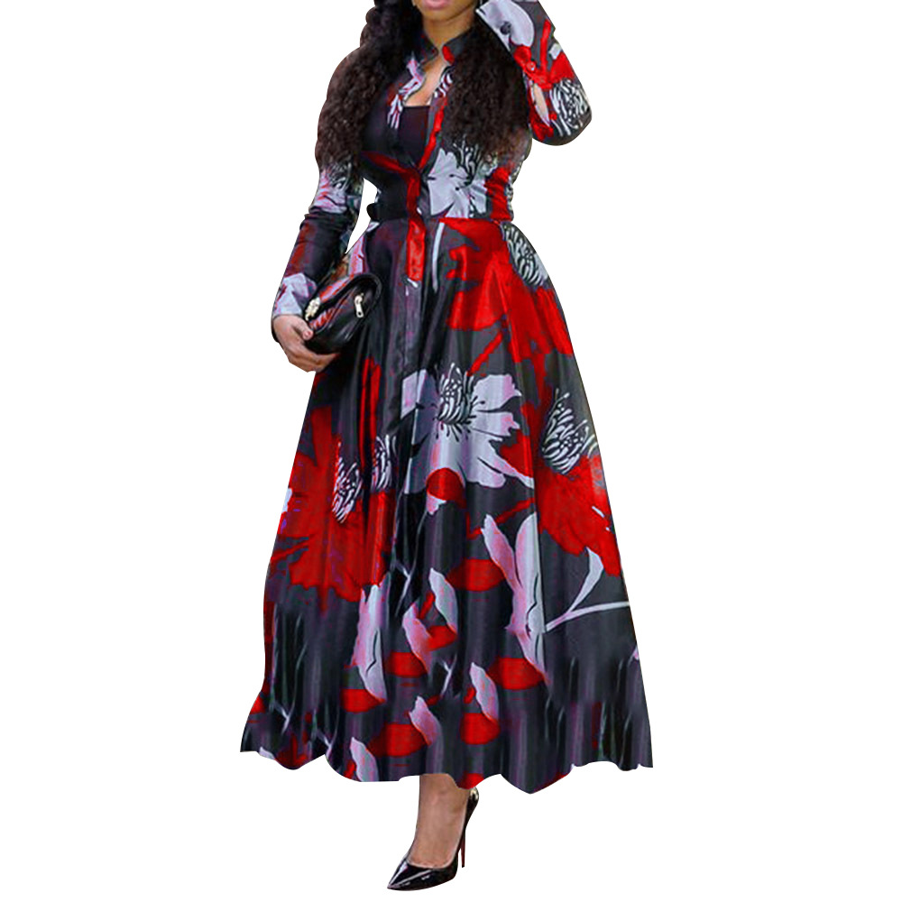 2021 New women&apos;s dress Europe and America Style Tiktok fashion ins skirt dress long sleeve