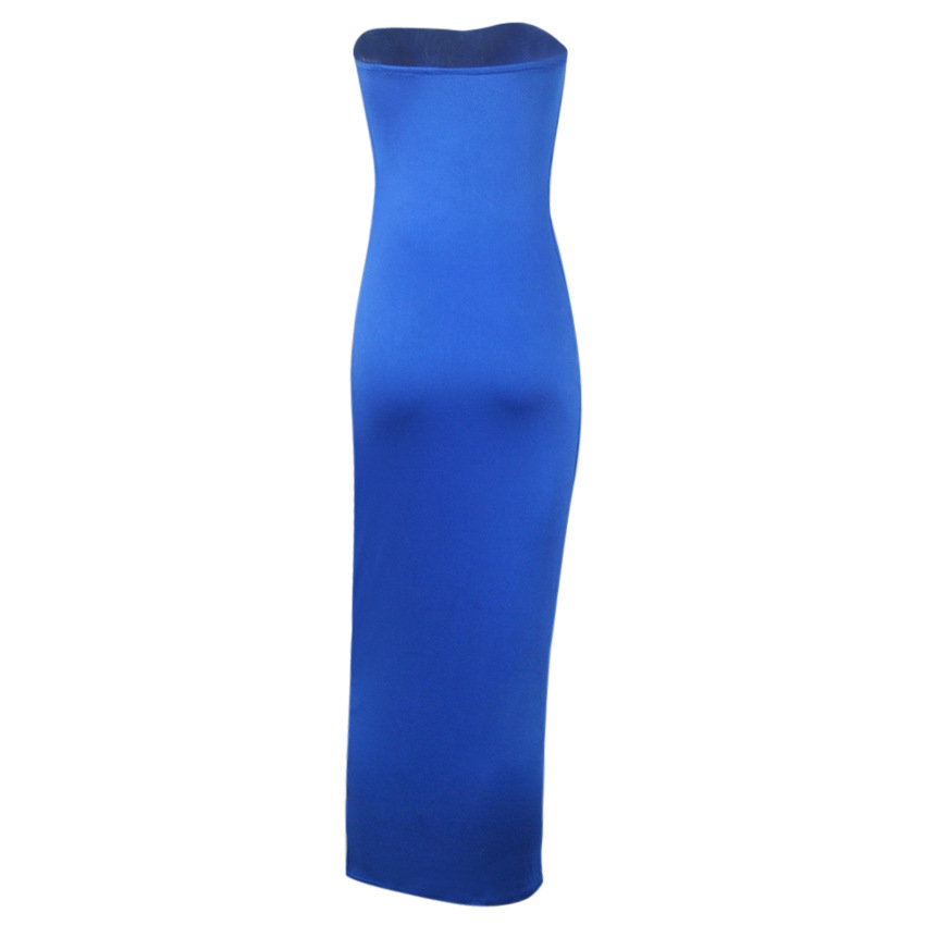 2021 Summer New Bright Sexy popular tight bra high stretch dress milk fabric club dress