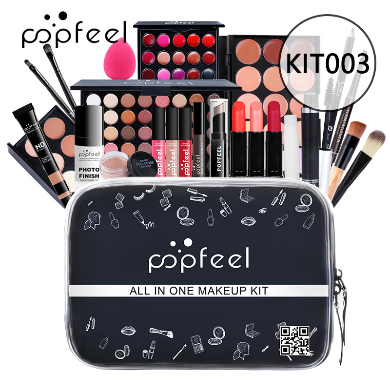 Cosmetic makeup set full set of waterproof female student party light makeup for beginners