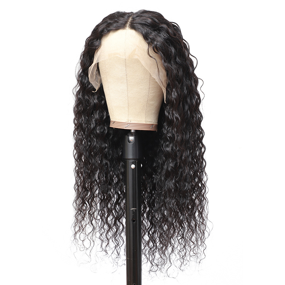 Lace front wig deep wave human hair Lace frontal hair wig