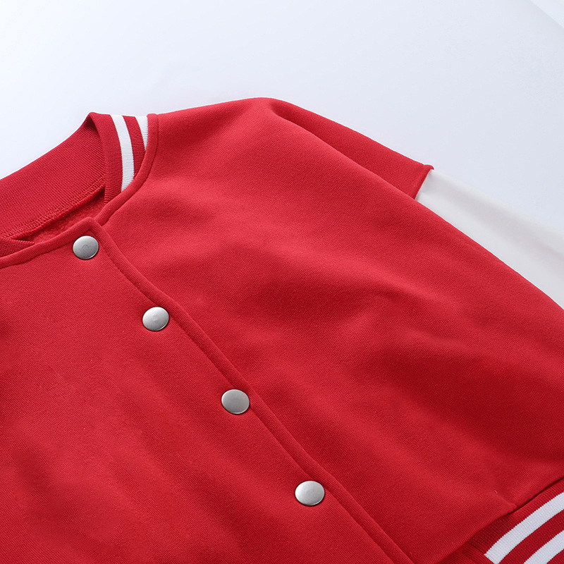 2022 Autumn winter new women's single breasted slim fit jacket Pu splicing long sleeve Baseball Jacket Women's jacket