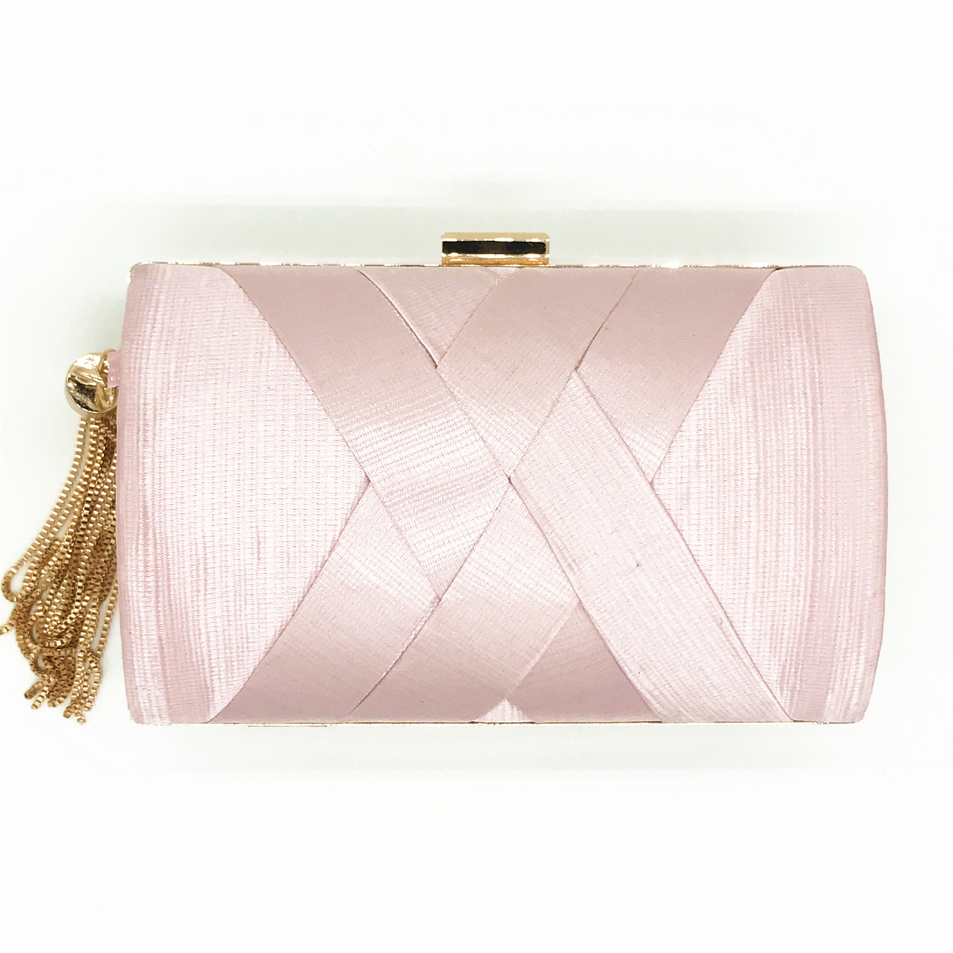 Dinner Bag NEW pure handmade tassel pendant evening bag large capacity dress bag Silk Handbag clutch bag