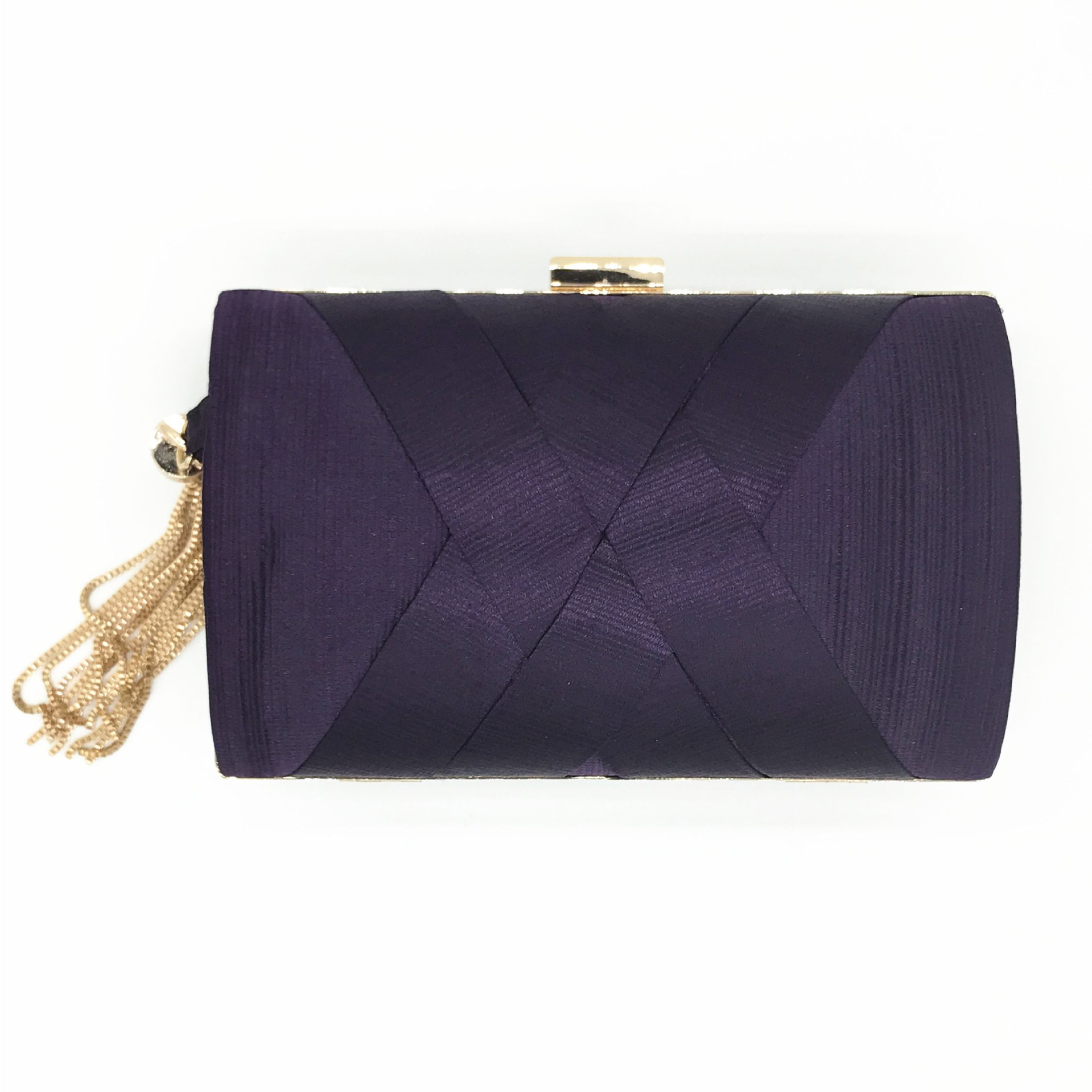 Dinner Bag NEW pure handmade tassel pendant evening bag large capacity dress bag Silk Handbag clutch bag