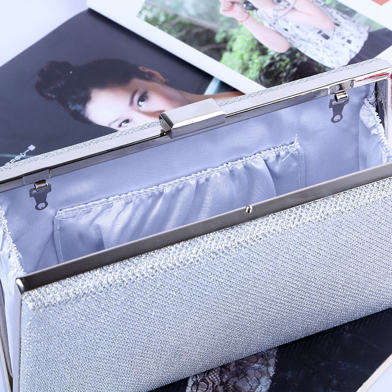 Dinner Bag magic color simple hand bag women's Handmade evening dress bag celebrity banquet bag