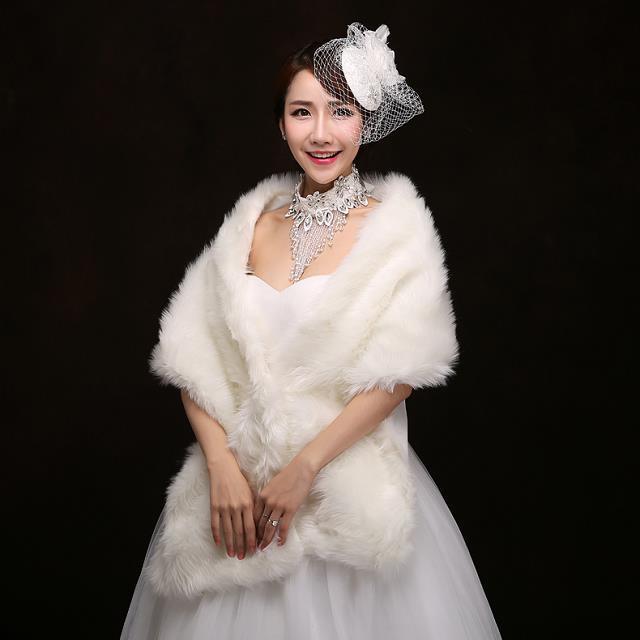 20212 Spring shawl autumn bride thick shawl off white super long hair shawl lace small coat