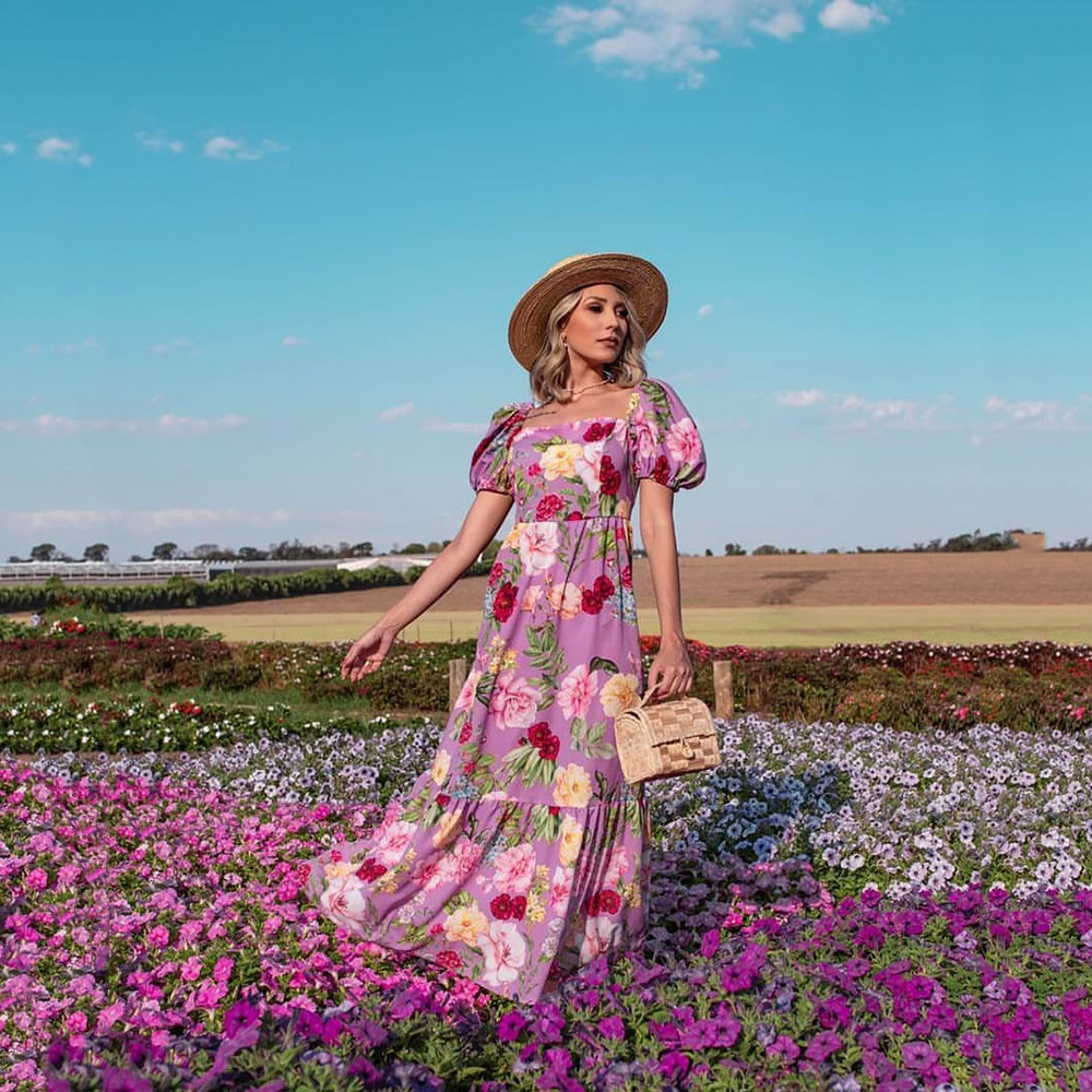 2022 Spring and summer new beauty dress sexy tube top long skirt exquisite printing temperament commuter dress long skirt