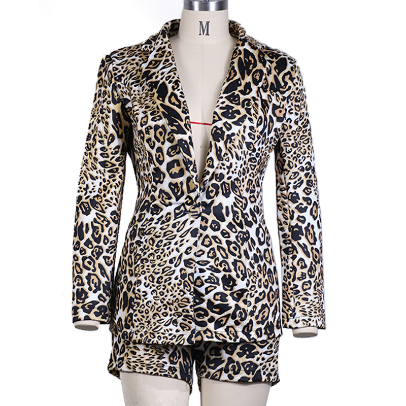 LN507 2022 Autumn and winter women's clothing temperament slim shorts two-piece suit