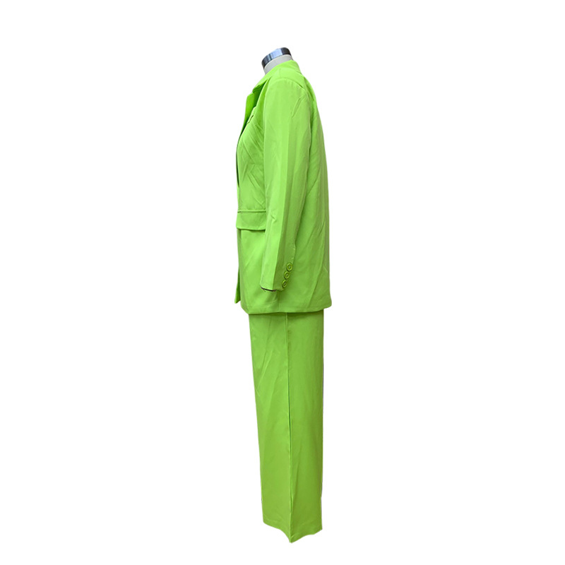 FD1068 spot 2022 autumn winter new fashion temperament long sleeve suit jacket casual pantsuit three-piece