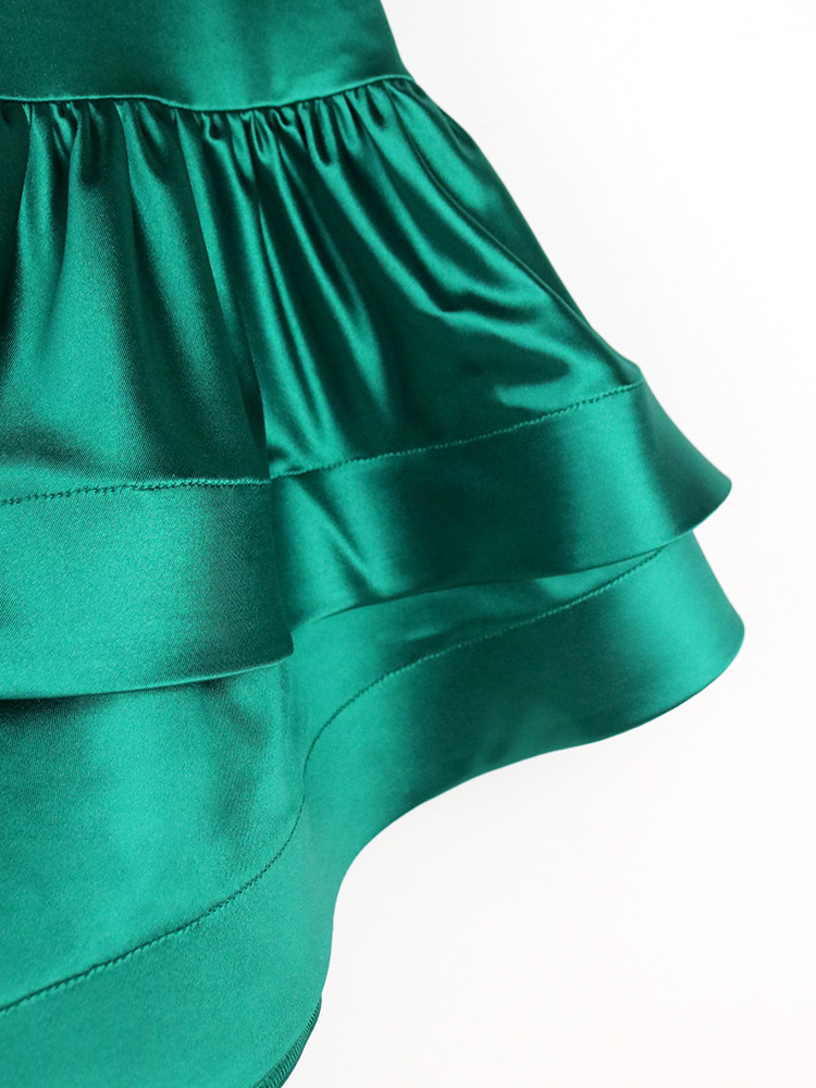 2022 Autumn New Multicolor Optional One Shoulder Oblique Neck Dress Banquet Party Baggy Hip Bridesmaid Dresses